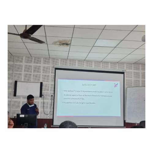 Presentation at Chengalpattu Ortho Society